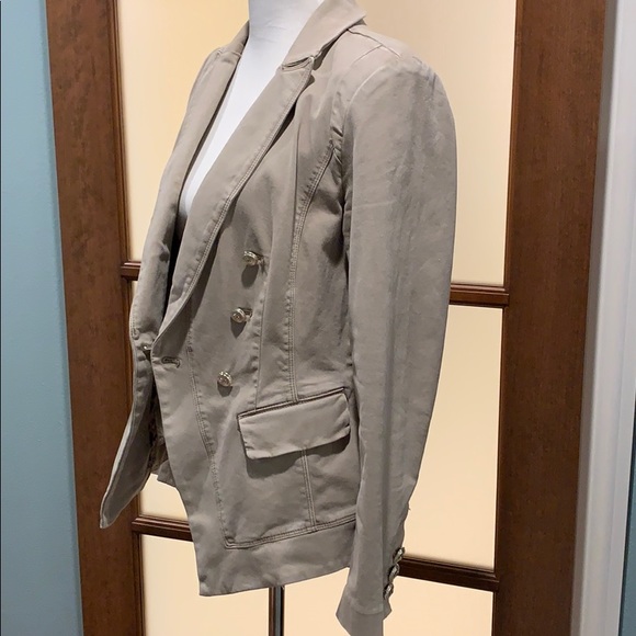 White House Black tan jacket sz 8 excellent condi - Picture 3 of 8